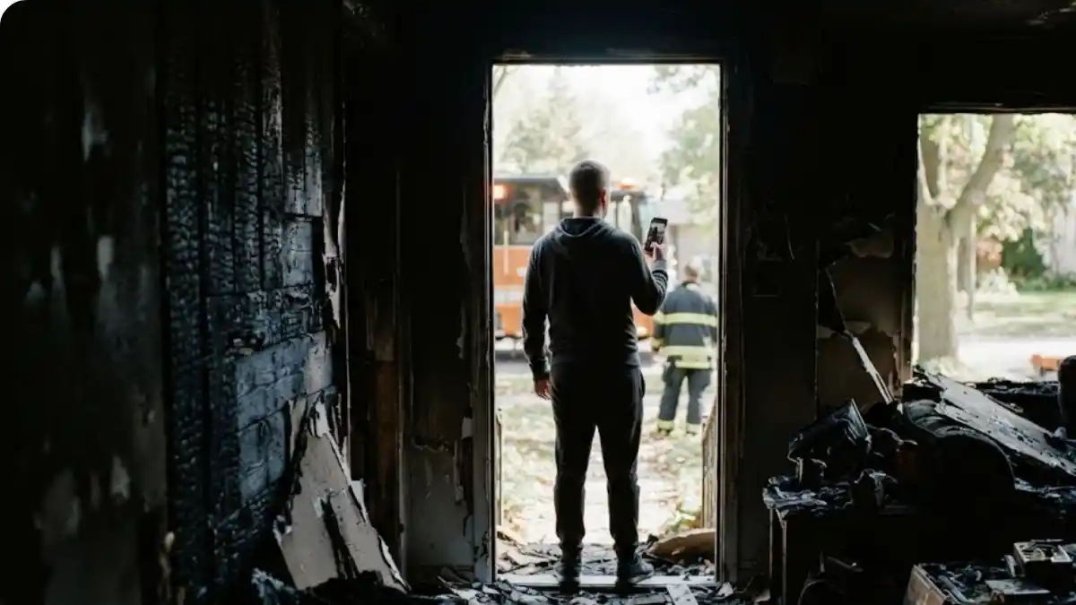What Fairfax Homeowners Should Do in the First Hour After a House Fire