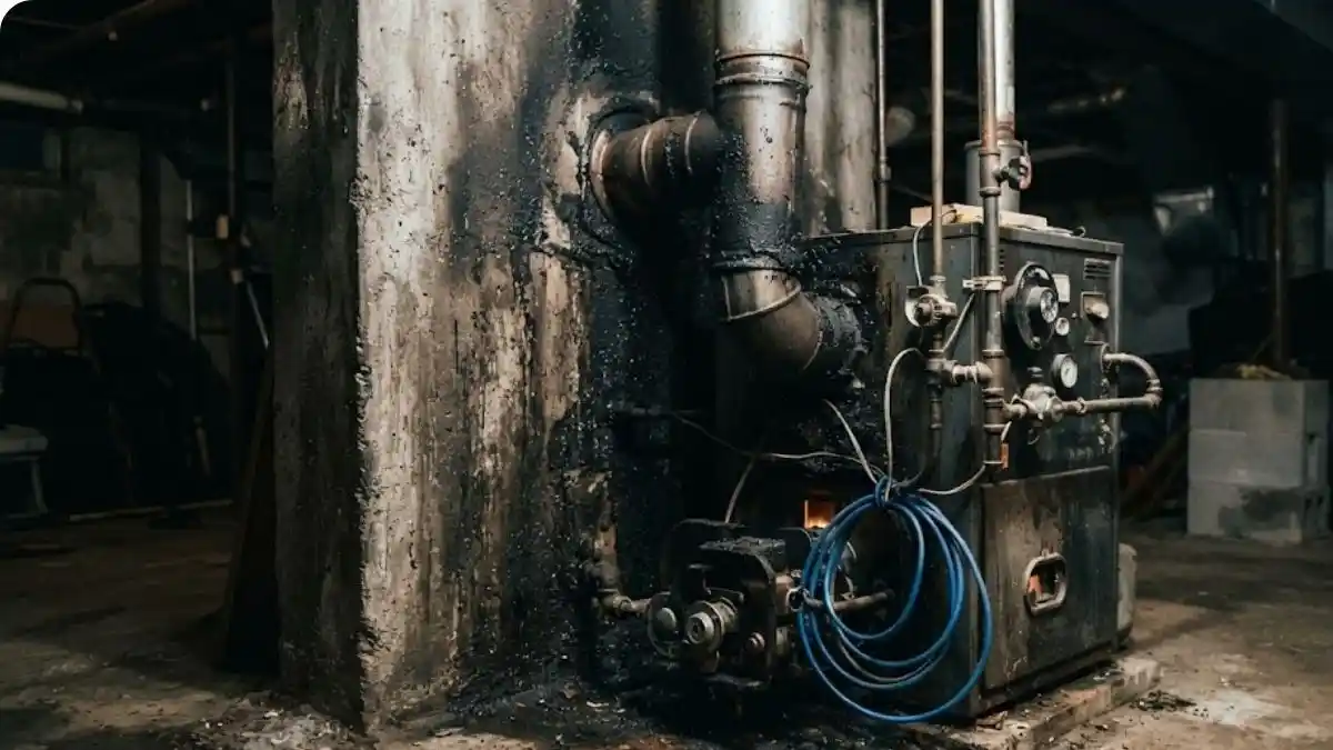 Oil Furnace Puffback in a Fairfax Home: What That Black Soot Means and What Comes Next
