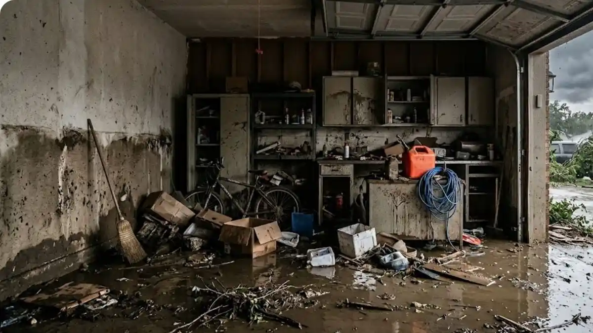 Storm and flood cleanup in Fairfax, VA