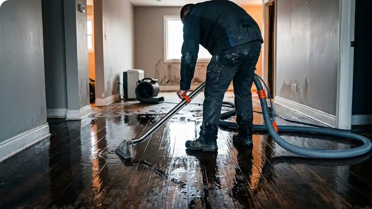 Emergency water removal in Fairfax, VA